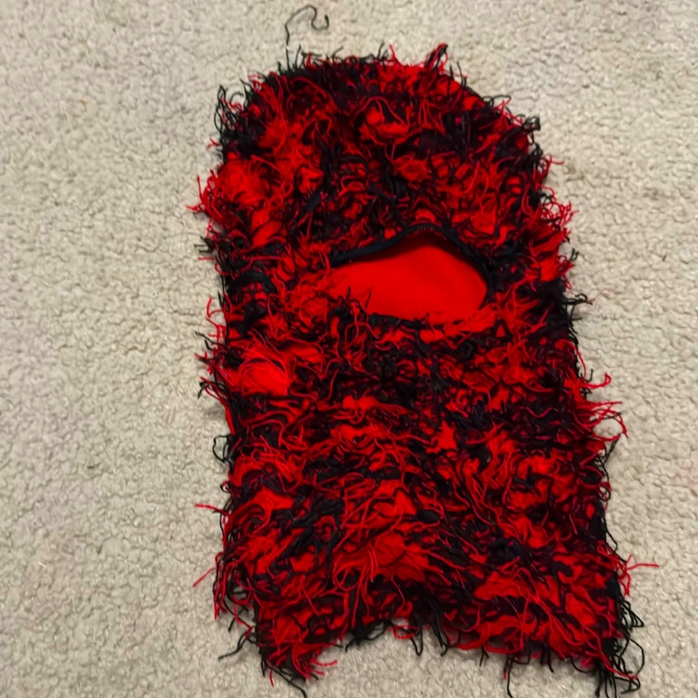 Furry ski mask camo